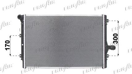 Frigair 0110.3066 - Radiators, Motora dzesēšanas sistēma www.autospares.lv