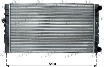 Frigair 0110.3013 - Radiators, Motora dzesēšanas sistēma autospares.lv