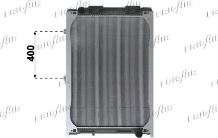 Frigair 0237.3002 - Radiators, Motora dzesēšanas sistēma www.autospares.lv