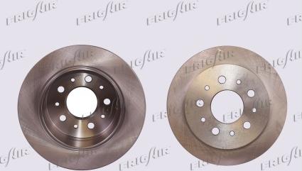 Frigair DC04.118 - Brake Disc www.autospares.lv