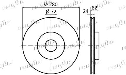 Frigair DC18.102 - Bremžu diski www.autospares.lv