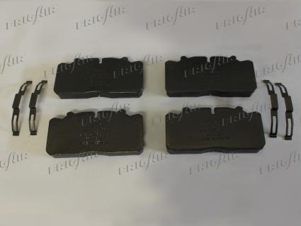 Frigair PD04.804 - Brake Pad Set, disc brake www.autospares.lv