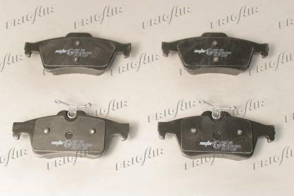 Frigair PD07.509 - Тормозные колодки, дисковые, комплект www.autospares.lv