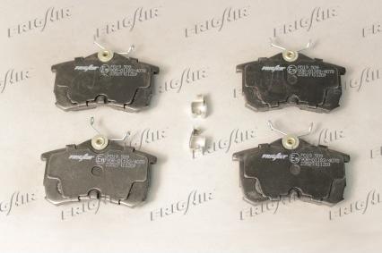 Frigair PD19.509 - Brake Pad Set, disc brake www.autospares.lv