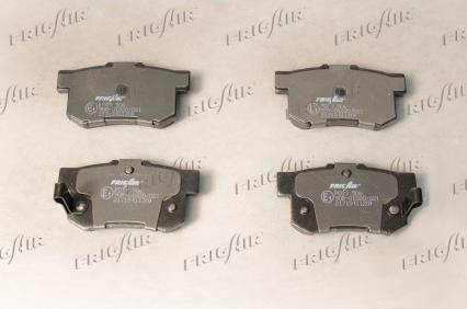 Frigair PD19.506 - Brake Pad Set, disc brake www.autospares.lv