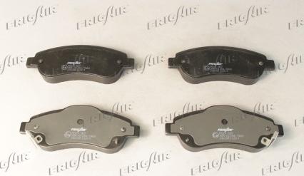 Frigair PD19.507 - Brake Pad Set, disc brake www.autospares.lv