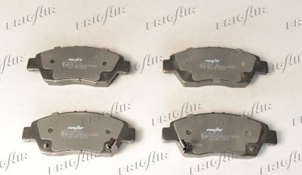 Frigair PD19.511 - Brake Pad Set, disc brake www.autospares.lv