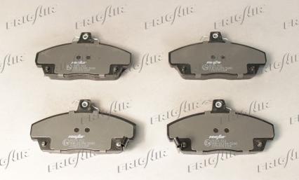 Frigair PD19.512 - Brake Pad Set, disc brake www.autospares.lv