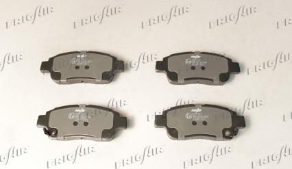 Frigair PD15.519 - Brake Pad Set, disc brake www.autospares.lv