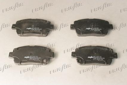 Frigair PD15.510 - Brake Pad Set, disc brake www.autospares.lv