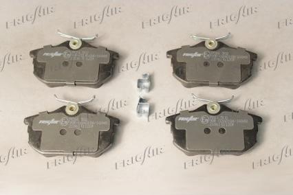 Frigair PD16.502 - Brake Pad Set, disc brake www.autospares.lv