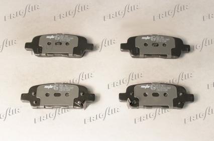 Frigair PD21.503 - Brake Pad Set, disc brake www.autospares.lv