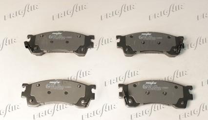 Frigair PD27.503 - Brake Pad Set, disc brake www.autospares.lv