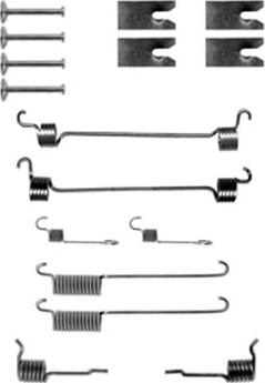 Fri.Tech. 9081 - Piederumu komplekts, Bremžu loki autospares.lv