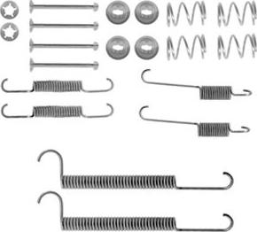 Fri.Tech. 907.0 - Piederumu komplekts, Bremžu loki www.autospares.lv