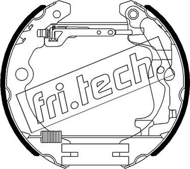 Fri.Tech. 16492 - Bremžu loku komplekts www.autospares.lv