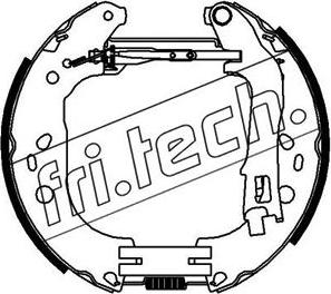 Fri.Tech. 16447 - Bremžu loku komplekts autospares.lv