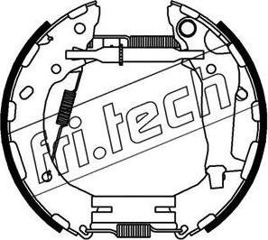 Fri.Tech. 16457 - Bremžu loku komplekts www.autospares.lv