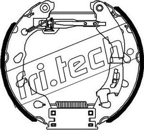 Fri.Tech. 16460 - Bremžu loku komplekts autospares.lv