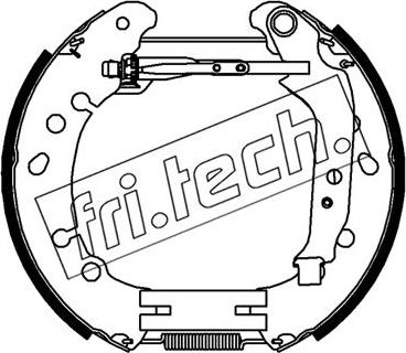 Fri.Tech. 16489 - Bremžu loku komplekts www.autospares.lv