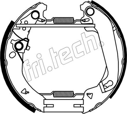 Fri.Tech. 16552 - Bremžu loku komplekts www.autospares.lv