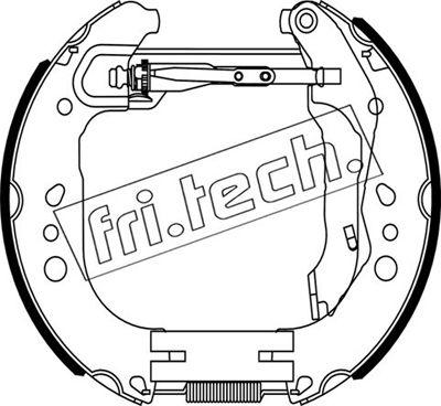 Fri.Tech. 16505 - Bremžu loku komplekts www.autospares.lv