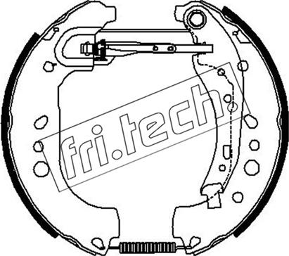 Fri.Tech. 16529 - Bremžu loku komplekts www.autospares.lv