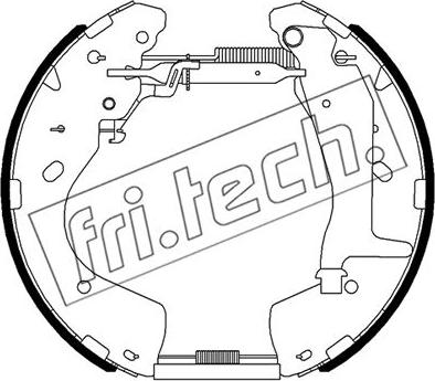 Fri.Tech. 16522 - Bremžu loku komplekts www.autospares.lv