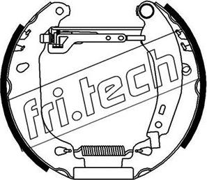 Fri.Tech. 16092 - Bremžu loku komplekts autospares.lv