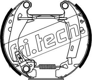 Fri.Tech. 16046 - Brake Shoe Set www.autospares.lv