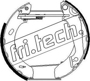 Fri.Tech. 16069 - Bremžu loku komplekts autospares.lv