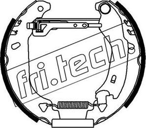 Fri.Tech. 16062 - Bremžu loku komplekts autospares.lv