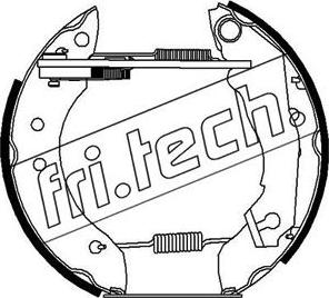 Fri.Tech. 16005 - Bremžu loku komplekts www.autospares.lv