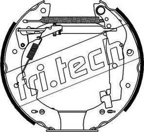 Fri.Tech. 16019 - Bremžu loku komplekts autospares.lv