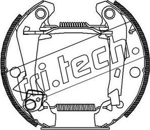 Fri.Tech. 16011 - Bremžu loku komplekts www.autospares.lv