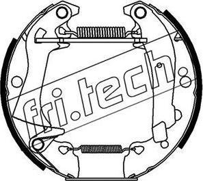 Fri.Tech. 16017 - Brake Shoe Set www.autospares.lv