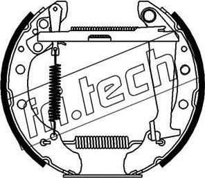 Fri.Tech. 16087 - Brake Shoe Set www.autospares.lv