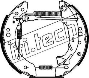 Fri.Tech. 16197 - Brake Shoe Set www.autospares.lv