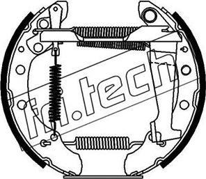 Fri.Tech. 16143 - Bremžu loku komplekts autospares.lv