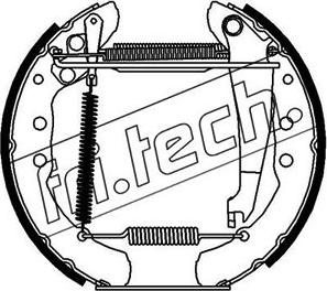 Fri.Tech. 16142 - Bremžu loku komplekts autospares.lv