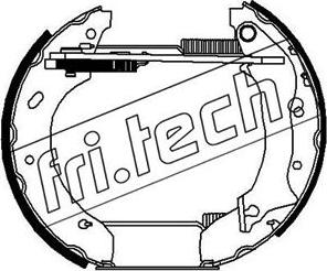 Fri.Tech. 16154 - Bremžu loku komplekts www.autospares.lv