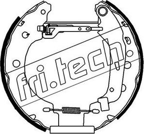 Fri.Tech. 16156 - Bremžu loku komplekts www.autospares.lv