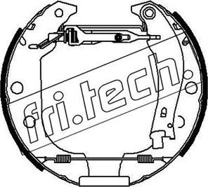 Fri.Tech. 16151 - Bremžu loku komplekts www.autospares.lv