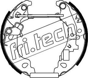 Fri.Tech. 16167 - Brake Shoe Set www.autospares.lv