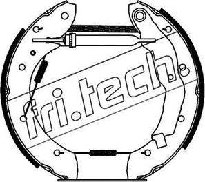 Fri.Tech. 16179 - Brake Shoe Set www.autospares.lv