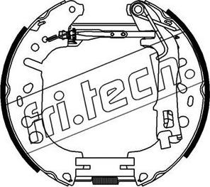 Fri.Tech. 16389 - Bremžu loku komplekts autospares.lv