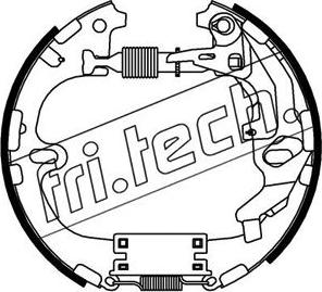 Fri.Tech. 16333 - Bremžu loku komplekts www.autospares.lv