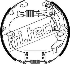 Fri.Tech. 16322 - Bremžu loku komplekts www.autospares.lv