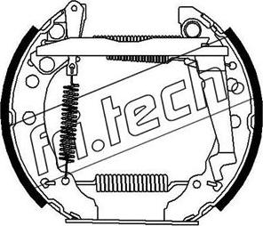 Fri.Tech. 16299 - Bremžu loku komplekts www.autospares.lv