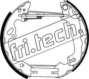 Fri.Tech. 16296 - Bremžu loku komplekts autospares.lv